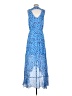 Parker Blue Cocktail Dress Size S - photo 2
