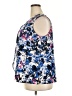 Roz & Ali 100% Polyester Blue Sleeveless Blouse Size 2X - photo 5