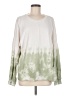 Mono b Tie-dye Ivory Sweatshirt Size 6 - photo 1