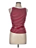 Shein Red Sleeveless T-Shirt Size 6 - photo 1