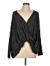 Self Contrast Gray Long Sleeve Top Size L - photo 1