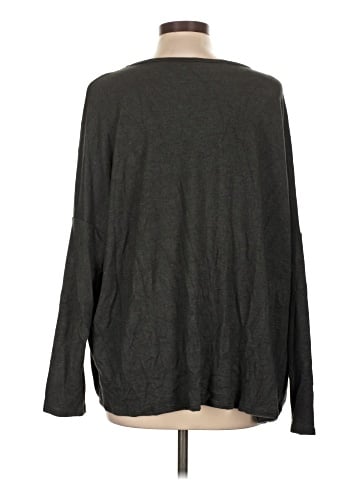 Self Contrast Long Sleeve Top (view 2)