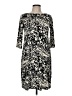 Leota Print Black Casual Dress Size M - photo 1