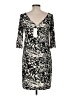 Leota Print Black Casual Dress Size M - photo 2
