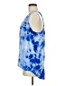 Bobeau 100% Rayon Blue Sleeveless Blouse Size M - photo 5