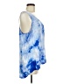 Bobeau 100% Rayon Blue Sleeveless Blouse Size M - photo 4