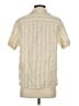 Everlane 100% Linen Stripes Ivory Short Sleeve Blouse Size S - photo 2
