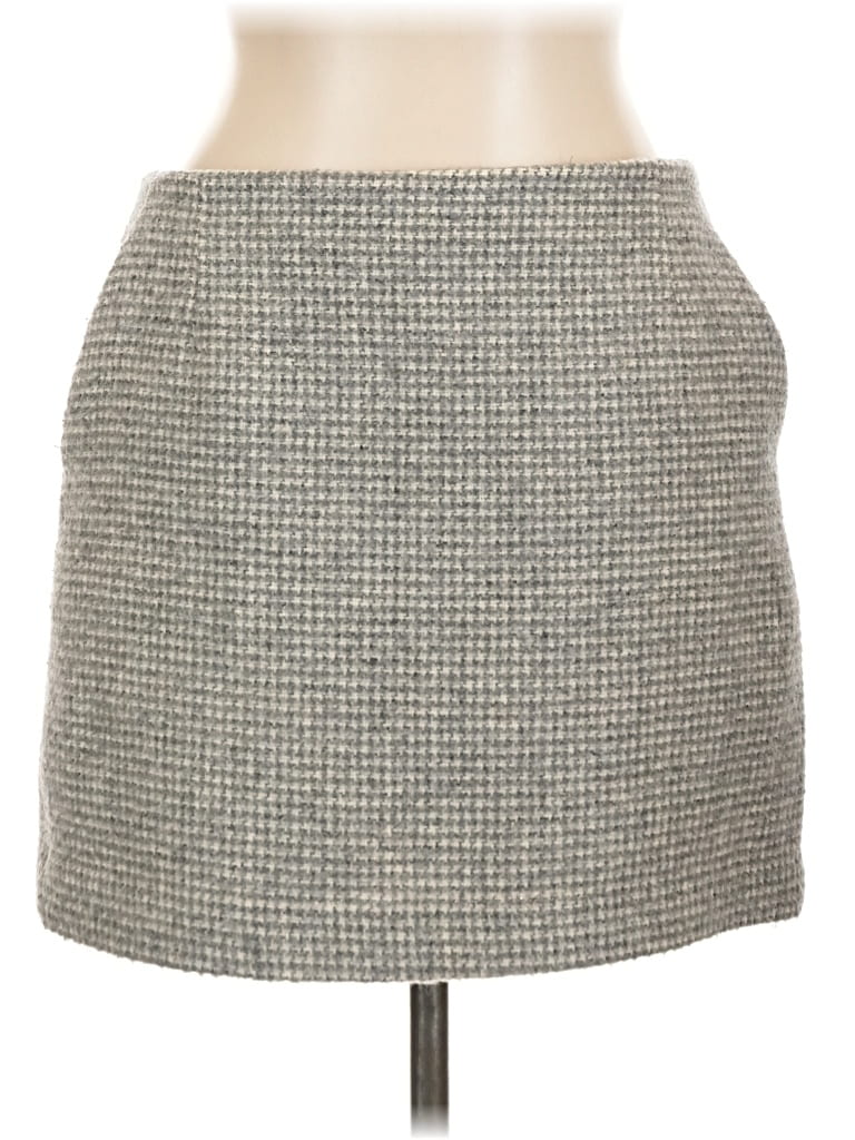 Pre-owned Unbranded Casual Skirt In Gray