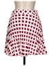 Zara Argyle Red Casual Skirt Size L - photo 2
