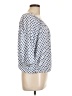 MICHAEL Michael Kors Blue 3/4 Sleeve Blouse Size L - photo 4