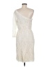 Encore 100% Nylon Ivory Cocktail Dress Size 6 - photo 2