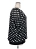 VIISHOW Polka Dots Black Short Sleeve Blouse Size 2X - photo 4