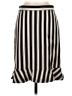 Ann Taylor Stripes Black Casual Skirt Size 4 - photo 1