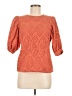 ASOS 100% Cotton Orange 3/4 Sleeve Blouse Size 8 - photo 1