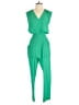 Ramy Brook Solid Green Jumpsuit Size S - photo 1