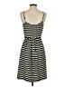 AB Studio Stripes Black Casual Dress Size 4 - photo 2