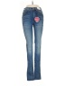 Express Hearts Blue Jeans Size 00L - photo 1