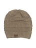C.C Exclusives 100% Acrylic Brown Beanie One size - photo 1