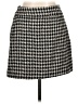 MNG Houndstooth Gray Casual Skirt Size L - photo 1