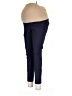 Motherhood Solid Blue Active Pants Size Lg Maternity - photo 1