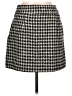 MNG Houndstooth Gray Casual Skirt Size L - photo 2