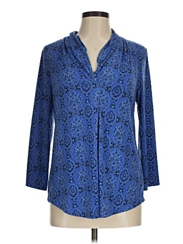 JM Collection 3/4 Sleeve Blouse (view 1)