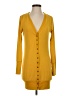 Merokeety Yellow Long Sleeve Blouse Size S - photo 1