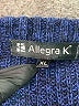 Allegra K Blue Pullover Sweater Size XL - photo 7