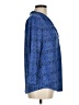 JM Collection Paisley Blue 3/4 Sleeve Blouse Size M - photo 4