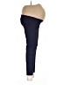 Motherhood Solid Blue Active Pants Size Lg Maternity - photo 4