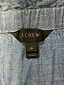 J.Crew Blue Short Sleeve Blouse Size 10 - photo 7