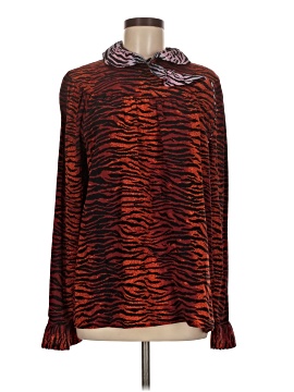 Kenzo X H&M Long Sleeve Silk Top