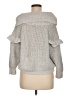 Express Gray Pullover Sweater Size M - photo 2