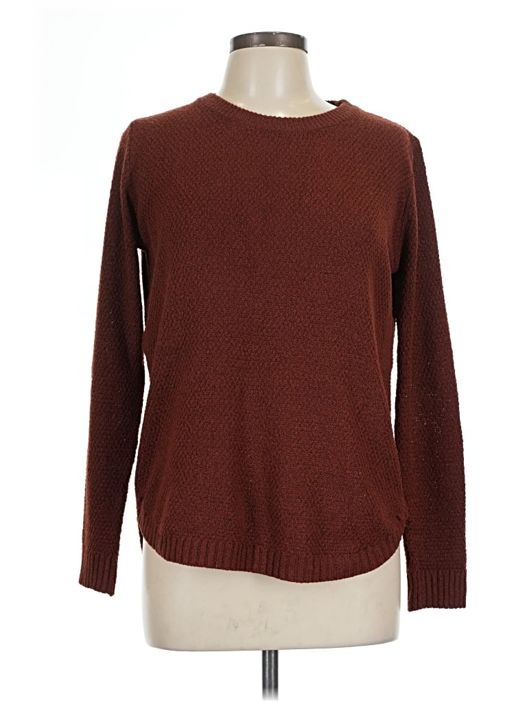 Pre-owned Pink Clover Pullover Sweater In Brown