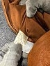 LoveRiche 100% Polyester Brown Faux Leather Skirt Size S - photo 5