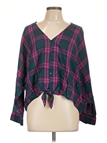 Express 3/4 Sleeve Blouse (view 1)