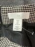 H&M Houndstooth Gray Casual Skirt Size 4 - photo 4