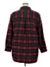 St. John's Bay Plaid Red Fleece Size 2X - photo 2