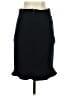 Ann Taylor Solid Black Formal Skirt Size 0 - photo 2