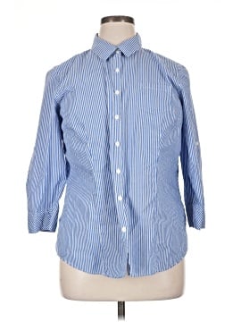 Van Heusen 3/4 Sleeve Button Down Shirt