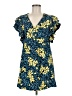Zara Basic Print Blue Casual Dress Size M - photo 1