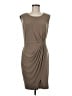 Calvin Klein Solid Brown Cocktail Dress Size 8 - photo 1