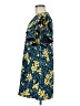 Zara Basic Print Blue Casual Dress Size M - photo 5