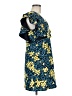 Zara Basic Print Blue Casual Dress Size M - photo 4