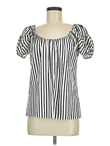 Pink Tartan Short Sleeve Blouse (view 1)