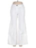Lands' End 100% Baumwolle White Casual Pants Size 8 - photo 1