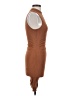 Express Solid Brown Casual Dress Size XS - photo 4
