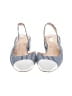 Veronica Beard Stripes Blue Heels Size 9 - photo 2