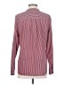 CAbi 100% Polyester Stripes Red Long Sleeve Blouse Size S - photo 2