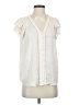 J by Joie Ivory Short Sleeve Blouse Size S - photo 1